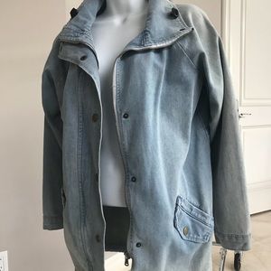 Patched Denim Jacket